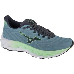 Mizuno Wave Sky 8, graue Laufschuhe für Herren 42,5 grau