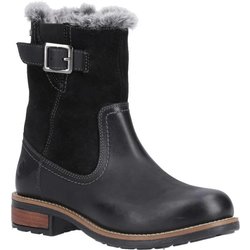 COTSWOLD Damen/Damen Kemerton Wildleder Stiefeletten 7 UK schwarz