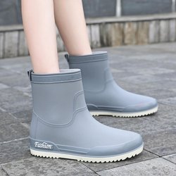 Regenstiefel Damen Oberbekleidung Überzug Füße Damen Regenschuhe neu hoch Regenstiefel Damen 36