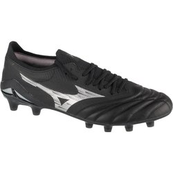 Mizuno Morelia Neo IV Beta Elite FG, schwarze Herren-Fußballschuhe 44,5 schwarz