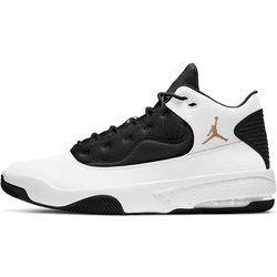 Air Jordan Max Aura 2 Weiß Schwarz Gold Herren Sneaker Metallic-Gold CK6636-107 42.5