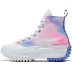 Converse Run Star Hike High Cloud Wash - Storm Pink Women Sneakers Multi-Color White Purple 572571C 37