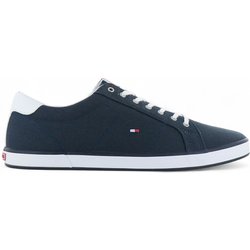 Tommy Hilfiger Harlow - Herren Sneakers Schuhe Canvas Blau FM0FM00596-403 ORIGINAL EU 45 UK 10.5 blau