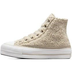 Converse All Star Lift Schnürschuhe Bequeme Klassische High-Top Schuhe Damen Sneaker Off-White A05509C 35