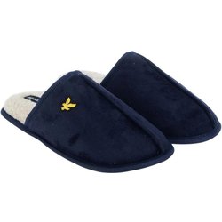 Lyle & Scott Herren Tarquinn Pantoletten S dunkelblau