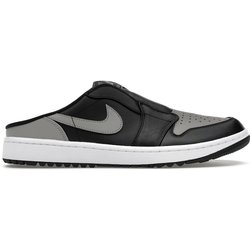 Air Jordan 1 Mule Golf Shadow Unisex Sneaker Schwarz Mittelgrau Weiß FJ1214-003 42.5