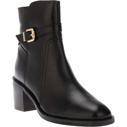 Dune London Damen/Damen Plotto Leder Blockabsatz Stiefeletten 7 UK schwarz