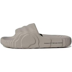 adidas Adilette 22 Slides Hellbraun Unisex Sneakers Kern-Schwarz HQ4670