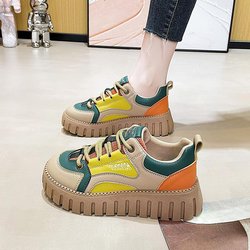 Forrest Gump Sneakers zum 25. Jubiläum für Damen – Frühlingskollektion: Lässige, vielseitige Sportschuhe mit weicher Sohle für trendige Studenten 38 gelb