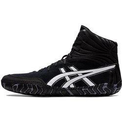 Asics Aggressor 5 Schwarz Weiß Herren Sneaker 1081A048-001 39.5