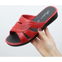 Größe 36-40 Damen Hausschuhe Plateau Keilsandalen Sommer Damen Pantoletten Clogs Strandschuhe Dicke Sohle Rutschfeste Feste Chaussures 40