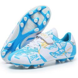 Kinder-Fußballschuhe, PVC, rutschfest, langer Nagel, TF-Magic-Aufkleber mit Jungen-Spiel-Fußballschuhen 32