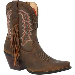 Durango Damen/Damen Crush Vollnarbenleder Knöchel Westernstiefel 7 UK braun