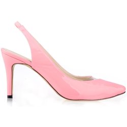 Damen Lackleder Mode High Heels Spitz Korsett Work Pumps Pumps Hochzeitsschuhe 10