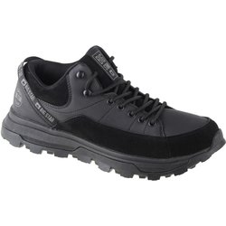 Herren Kunstleder Trekkingschuhe Big Star 44 schwarz