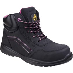 Amblers Safety Damen-/Damen-Verbund-Sicherheitsstiefel mit seitlichem Reißverschluss 9 UK schwarz