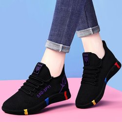 Bestellen Sie Schuhe in Größe größer für Damen. Sportliche, lässige Outdoor-Tennisschuhe, leichte, rutschfeste, atmungsaktive Turnschuhe, weiche Wanderschuhe 40 violett