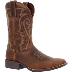 Durango Herren Westward Vollnarbenleder Cowboy Stiefel 9 UK