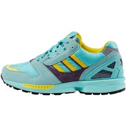 Adidas Originals ZX 8000 GG Canvas Fashion Lace-Up Durable Low-Top Sports Casual Shoes Women sneaker Light-Green 722212-AAA9L-4644 35