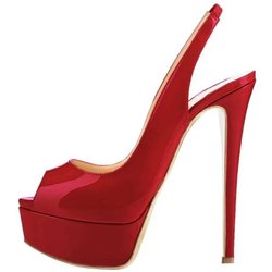 Neue Damen Pumps Stilettos 14CM Plateau Super High Heels Sexy Offene Zehen Sandalen Gladiator Partykleid Damen Schuhe Große Größe 44 36