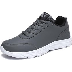 Leichte wasserdichte Jogging-Herrenschuhe für Herren, Sport, Freizeit, Outdoor, Fitnessschuhe 46 grau