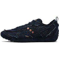 Lee X Saucony Trainer 80 Bequeme Vielseitige Laufschuhe Unisex Sneaker Denim-Blau S79070-11 41