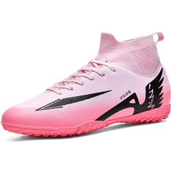 35-46 Teenager Erwachsener Groß Anti-Rutsch Abriebfest Mode Kurze Nägel High Top Fußball-Sneakers 41