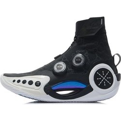 Li Ning Wow 9 Infinity High-Top Basketballschuhe Damen Sneaker Schwarz ABER002-1 36⅓