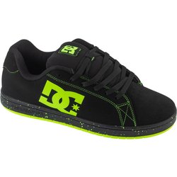 DC Shoes Gaveler, Herren schwarze Sneaker 44,5