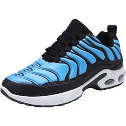 Männer Trendy Sport Schuhe 2024 Vier Jahreszeiten Outdoor Atmungsaktiv Dicke Sohle Anti Rutsch Langlebig Ball Schuhe Bergsteigen Casual Schuhe 45 blau