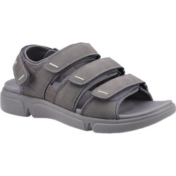 Hush Puppies Herren Raul Sandalen 12 UK grau
