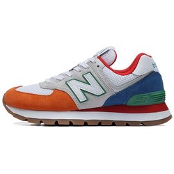 New Balance 574 Robuste Mehrfarbige Unisex-Sneaker Elfenbeinweiß Orange ML574DRU 43