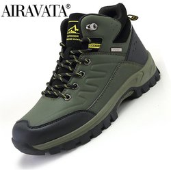 Männliche Stiefel Mann Wanderstiefel Wasserdichte Turnschuhe Herren Wanderschuhe 43 grün