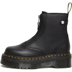 DR. Martens Jetta Zip Plateau-Stiefel Schwarz Damen Sneaker 27656001 37