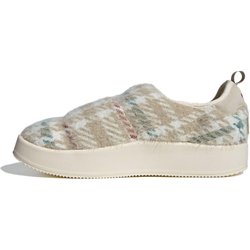 Adidas Originals Puffylette Fabric Comfortable Durable Breathable Low-Top Lifestyle Casual Shoes Unisex Casual Shoes Beige ID6142