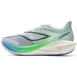 Neue LINING Feidian 5 Challenger Laufschuhe Herren Low-Top Standard Weiß/Empty Blue ARMV001-8 44