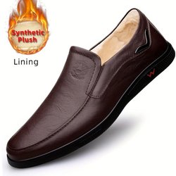 Herren Business Casual Lederschuhe sind atmungsaktiv und bequem, beliebte klassische Freizeitschuhe in Übergröße für Männer 43