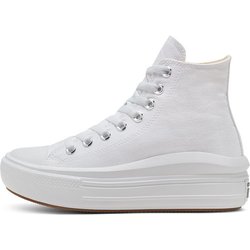 Converse Chuck Taylor All Star High Move Weiß Elfenbein Damen Turnschuhe Natur-Elfenbein Schwarz 568498C 39.5