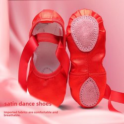 Tanzschuhe für Mädchen – Satinriemen, Cat Claw-Trainings-Ballett-Spitzenschuhe 23