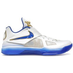 Nike Zoom KD 4 The Real MVP - Summit White Unisex-Sneaker Hyper-Royal Metallic-Gold IB3546-100 43