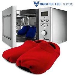 Chaussons chauffants micro-ondes bleu ZEN – Entspannung und Komfort für gemischte Erwachsene