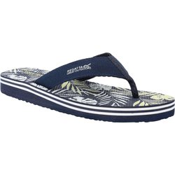 Regatta Herren Rico Leaf Zehensandalen 8 UK dunkelblau