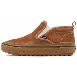 Vans Mid Slip Mte-1 Lässige Skate-Schuhe Unisex Sneakers Braun VN0A5KQS427 43
