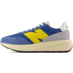 New Balance 370 Retro Vielseitige Low-Top Laufschuhe Unisex Sneaker Blau Grau U370YB 38