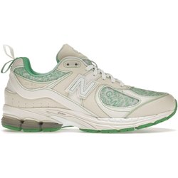 GANNI x New Balance 2002R Turtledove Unisex Sneaker Creme Inselgrün M2002RGC 37.5