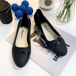 Modische koreanische Version der wasserdichten Schuhe für Erwachsene mit flachem Mund im Frühjahr und Sommer mit weiblichen Sandalen 39 schwarz