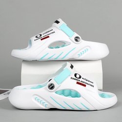 Sommer Herren Massage Hausschuhe Outdoor Sandalen Strand Bequeme Weiche Rutschen Indoor Freizeitschuhe Herren Sandalen 42-43