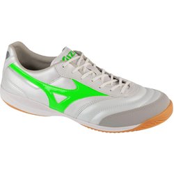 Mizuno Morelia Sala Pro IN, weiße Hallenfußballschuhe für Herren 44 weiß