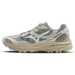 Mizuno Racer Adv Comfortable Hiking Outdoor Fabric Low-Top Running Shoes Unisex Sneakers Medium-Gray D1GH241209 42.5