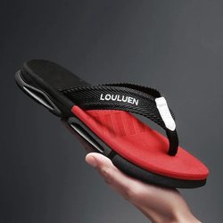 Männer Hochwertige Flip-Flops Männer Strand Hausschuhe Mode Outdoor Flip-Flops Casual Atmungsaktive Hausschuhe für Männer Neue Sandalen 2024 40